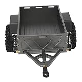 RC カー トレーラー、RC ヒッチ トレーラー アルミニウム合金防錆、 4M (チタン)