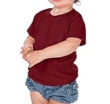 Kavio 。ユニセックス幼児クルーネック半袖T同じijc0432 ) カラー: パープル