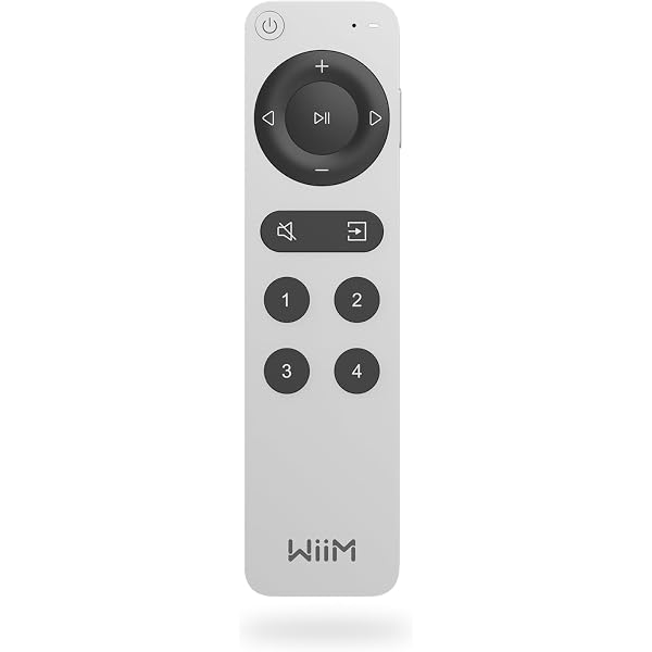 Amazon.co.jp: リモコン for WiiM WiiM Pro Plus AirPlay 2用リモコン