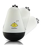 Mystery Touch Sensitive Tumbler Night Lights、かわいいチキンデザイン子供ナイトライト、USB充電式LED夜ランプ無段階減光機能付きベッドサイド、ベッドルーム