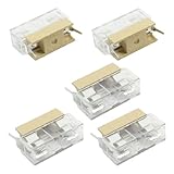 uxcell PCBヒューズホルダ　カバーホルダー250V 6A 　 5 x 20mm ヒューズ適用　 26 x 10 x 21mm　5個入り