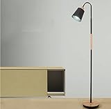 フロアランプソリッドウッドシンプルでモダンな垂直クリエイティブ北ヨーロッパリモートコントロールライト光源なし ( 色 : #2 )