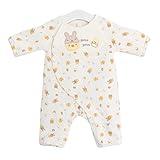 TopCotton ベビー服 ふんわり柔らかい 新生児 出産祝い 50-60 CM（0-3ヶ月） (ホワイト)