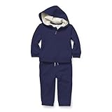 ポロ ラルフローレン ポニー付・フレンチテリーパーカー・上下セット[ネイビー](男の子12～24か月用) [並行輸入品]