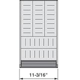 ブラムBzhi.533Bi3A 11から0.19に。ウッド引き出し用オルガライン - ステンレススチール