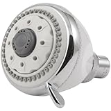 Waxman Consumer Products Group 8684500 White And Chrome SpraySensations HydroSpin Fixed