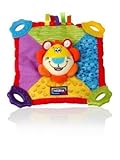 Nuby Teething Blankie. Squeak & Crinkle Teether & Blanket. Lion by Bobfriend