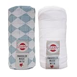 Lodger Hydrophilic Swaddle (Silvercreek/ White) by Lodger