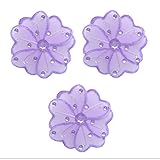 ナイロン花装飾ワイヤ – Hanging Miniのメッシュオーガンジーフラワー装飾ウェディングパーティーテーブル散布スクラップブッククラフトカード女の子寝室赤ちゃん保育園ホーム壁デコレーションby 