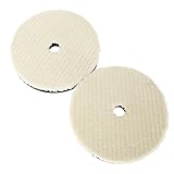 2枚入り ポリッシャー用 ウールパッド バフ研磨 研磨パッド 180mm