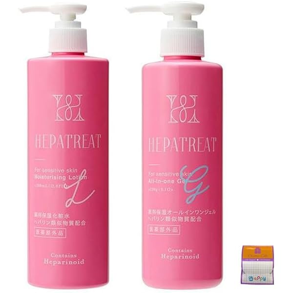 Amazon | 【公式】2本セット/ヘパトリート 薬用保湿化粧水＋