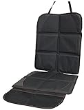 TMJ NEWシートプロテクター ブラックBK チャイルドシートの滑り止めや愛車のシート保護に