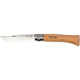 [ オピネル ] Opinel アウトドアナイフ No.10 ステンレススチール 10cm 折りたたみ 123100 N°10 inox キャンプ 魚釣り 登山 [並行輸入品]