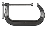Bessey CDF410 10-Inch Black Oxide Spindle Drop Forged C Clamp [並行輸入品]