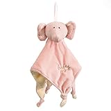 Baby Mink Elephant Lovey/Security Blanket - Pink by Baby Mink