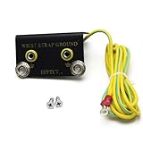 静電気防止 アームバンド リスト ストラップ 用の ベンチ 共通 ポイントの下にESDアース ESD グランドブロック