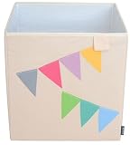 Toy Storage Box Bin Organizer Collapsible, Banners- 100% Money Back Guarantee by Silver Products