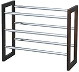 弁天インテリア 伸縮式シューズラック