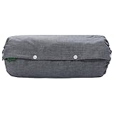 acortile 抱っこひも収納カバー M 日本製 【デニム風シャンブレー青×ベージュ】 90日保証 リバーシブル 裏生地ベージュ シッカリ生地