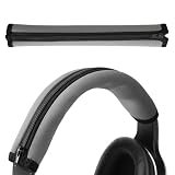 kwmobile AudioTechnica ATH M50X / M50 / M40X / M40 / M30X / M20X対応 ヘッドバンドカバー - 保護カバー 簡単装着 ネオプレン グレー