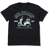 コスパ ゆるキャン△ 志摩リンのスクーター Tシャツ BLACK Sサイズ