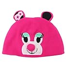 ANAP KIDS フリースくまちゃんキャップ ピンク F