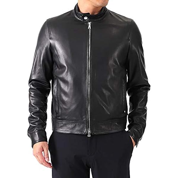 美品 EMMETI JURI X ラムスキン フリース ライダースジャケット Amazon.co.jp: EMMETI JURI X ラムスキン フリース ライダース