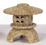 古信楽焼き陶製　丸雪見灯籠SV55-2