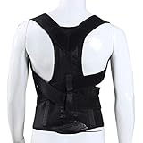 バック補正ベルトアルミ合金補強サポートバック補正ベルト,S