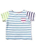 (コドモビームス) こども ビームス / Daily Cut クレイジーパターン ボーダー Tシャツ 18 (ユニセックス 80～90cm) 55040027491 マルチ ボーダー