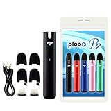 プルプラ 電子タバコ P2 スターターキット フレーバーポッド2個付き ブラック