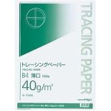コクヨ トレーシングペーパー４０ｇ薄口 Ｂ４ １００枚×３