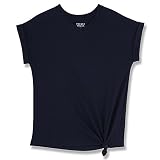 French Toastベビー女の子半袖VネックSide Knot Tee カラー: ブルー