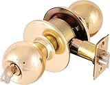 Legend 809266 Grade 2 Heavy Duty Residential, Biscuit Style Front Door Knob Entry Lockset, US3 Polis