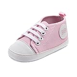 Prettyia ボトム　シューズ　　滑り止め　　赤ちゃん　ソフト　幼児靴　　ギフト　全3サイズ3色 - ピンク, 8〜12ヶ月