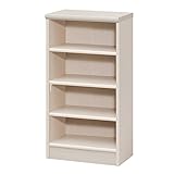 「メーカー直送　代引不可」「送料無料」「組立品」 大洋　オープンラック　幅45　高さ90cm　ライトナチュラル　カラーラック　NC9045LN