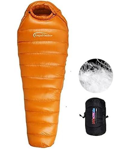Fengzel Outdoor 寝袋 シュラフ 1500g Amazon.co.jp: Fengzel Outdoor マミー型子供用寝袋 170*65(45