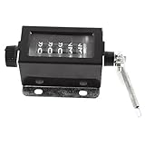 uxcell　金属ハウジング　5桁 0-99999　リセット可能　ストロークプルカウンタ　加算