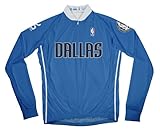 NBA Dallas Mavericksメンズ長袖Away Cycling Jersey ブルー