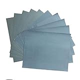 GOOMAND サンドペーパー 2500# - 3000# 280×230mm (各5枚)10枚セット耐水ペーパー 紙ヤスリ自動車修理、陶器 家具 工作 研磨 掃除用