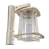 Kalco 401800 TS Shelby Medium Post/Pier Mount, Tarnished Silver Finish [並行輸入品]