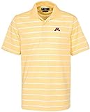 NCAA Minnesota Golden Gophersメンズストライプ半袖シャツ, Large , Citrus