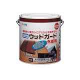 アサヒペン 水性ウッドガード外部用 クリヤ 3L