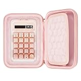Geekria 数字 キーパッド ハードシェル トラベルケース LOFREE Foundation Numpad/Lipstick-Styleと互換性あり ポータブル ナンバー キーパッド キャリーバッグ (ピンク)
