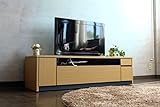 ISSEIKI テレビボード TV BOARD ナチュラル 幅140 洗練された雰囲気を醸し出すソリッドデザイン 木製家具 大型開梱設置便 【MO-66-1】
