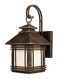 Elk 42105/1 Blackwell 1-Light Outdoor Sconce 6-Inch Width by 12-Inch Height In Hazelnut Bronze [並行輸入