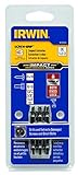 IRWIN 1876224 Impact Performance Series Grip Double-Ended Screw Extractor Insert Bits, 3-Piece [並行輸入