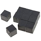 SONONIA DIY　木製　塗装　手作り　正方形　ブロック　子供　工芸品　贈り物　10個　全７色 - 暗灰色