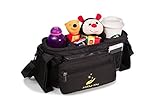 abby-joy Stroller Organizer Bag withカップホルダーaccessories| Including調節可能なショルダーストラップと1つベビーカーhook| extra-
