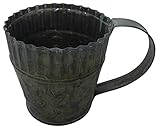 大橋新治商店 アンティーク調 ブリキ鉢カバー プランターカバー Tin pot レデリ マグポット 30-473